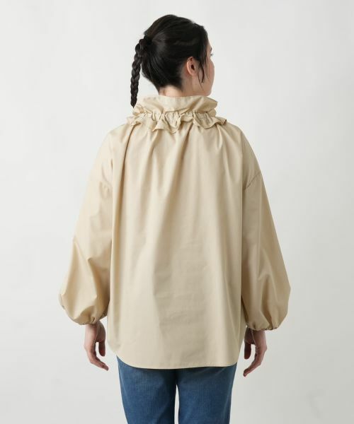 Leilian PLUS HOUSE / レリアンプラスハウス シャツ・ブラウス | 【店舗人気】スタンドフリルブラウス【NEMIKA】 | 詳細9