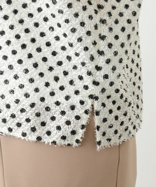Leilian PLUS HOUSE / レリアンプラスハウス シャツ・ブラウス | 【店舗人気】ドットノースリーブトップス | 詳細13