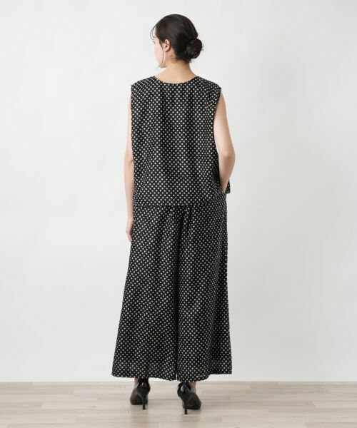 Leilian PLUS HOUSE / レリアンプラスハウス シャツ・ブラウス | 【店舗人気】ドットノースリーブトップス | 詳細3