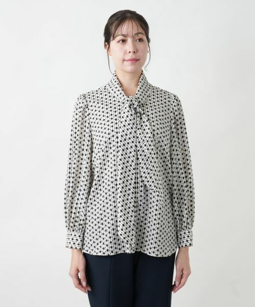 Leilian PLUS HOUSE / レリアンプラスハウス シャツ・ブラウス | 【店舗人気】ボウタイブラウス | 詳細7