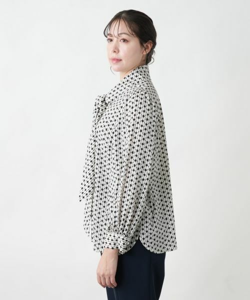 Leilian PLUS HOUSE / レリアンプラスハウス シャツ・ブラウス | 【店舗人気】ボウタイブラウス | 詳細8