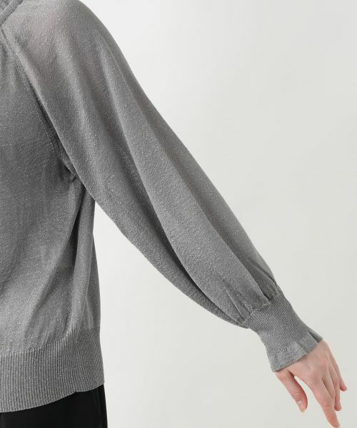 Leilian PLUS HOUSE / レリアンプラスハウス ニット・セーター | 【店舗人気】リボンタイラメニット【NEMIKA】 | 詳細12