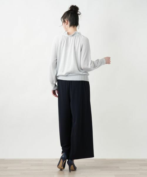 Leilian PLUS HOUSE / レリアンプラスハウス ニット・セーター | 【店舗人気】リボンタイラメニット【NEMIKA】 | 詳細3