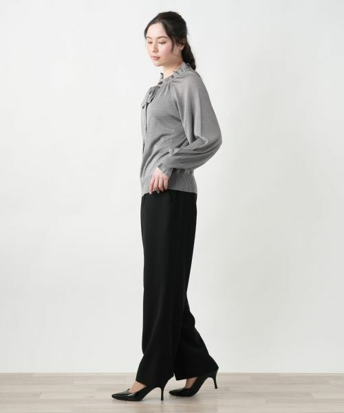 Leilian PLUS HOUSE / レリアンプラスハウス ニット・セーター | 【店舗人気】リボンタイラメニット【NEMIKA】 | 詳細5