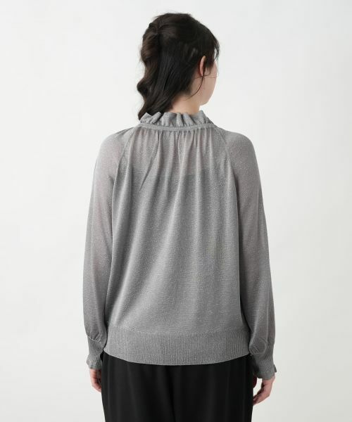 Leilian PLUS HOUSE / レリアンプラスハウス ニット・セーター | 【店舗人気】リボンタイラメニット【NEMIKA】 | 詳細9