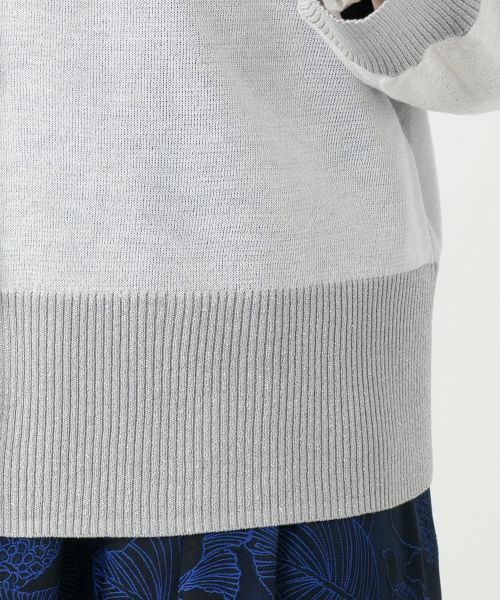 Leilian PLUS HOUSE / レリアンプラスハウス カーディガン・ボレロ | シアーラメニットカーディガン【NEMIKA】 | 詳細19