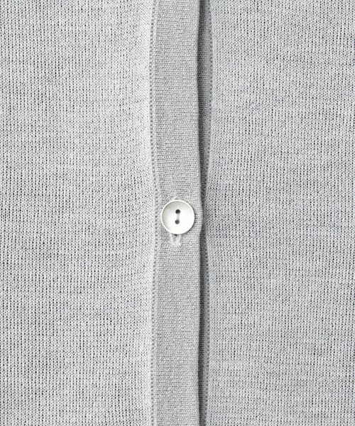 Leilian PLUS HOUSE / レリアンプラスハウス カーディガン・ボレロ | シアーラメニットカーディガン【NEMIKA】 | 詳細20