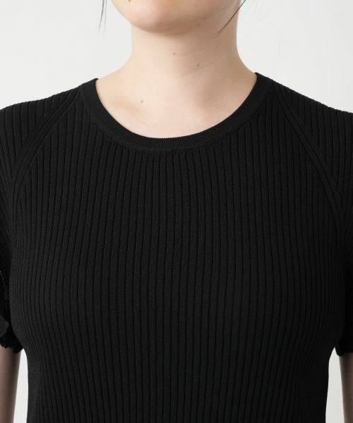 Leilian PLUS HOUSE / レリアンプラスハウス ニット・セーター | 【店舗人気】フリルスリーブトップス【NEMIKA】 | 詳細16