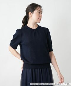 Leilian PLUS HOUSE / レリアンプラスハウス ニット・セーター | 【店舗人気】クルーネックニット【BOURGE】