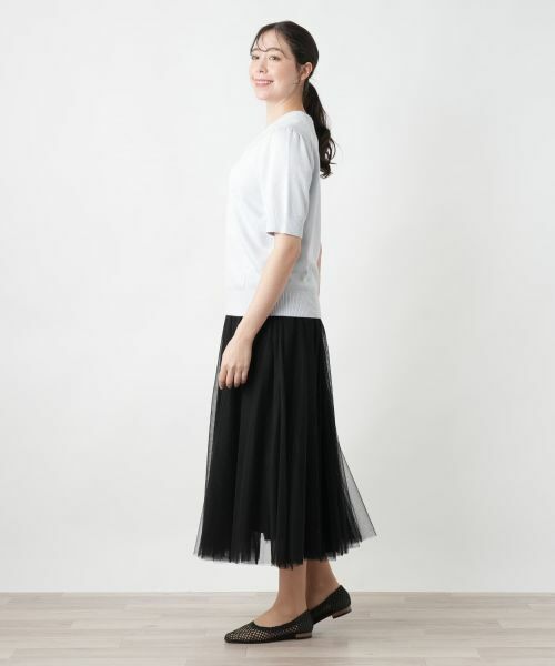 Leilian PLUS HOUSE / レリアンプラスハウス ニット・セーター | 【店舗人気】クルーネックニット【BOURGE】 | 詳細2