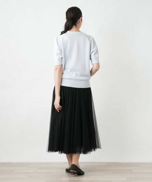 Leilian PLUS HOUSE / レリアンプラスハウス ニット・セーター | 【店舗人気】クルーネックニット【BOURGE】 | 詳細3