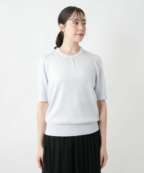 Leilian PLUS HOUSE / レリアンプラスハウス ニット・セーター | 【店舗人気】クルーネックニット【BOURGE】 | 詳細4