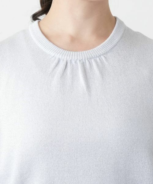 Leilian PLUS HOUSE / レリアンプラスハウス ニット・セーター | 【店舗人気】クルーネックニット【BOURGE】 | 詳細7