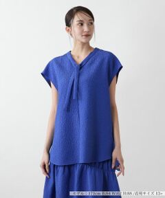 Leilian PLUS HOUSE / レリアンプラスハウス シャツ・ブラウス | 【店舗人気】ボウタイブラウス【BOURGE】