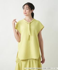 Leilian PLUS HOUSE / レリアンプラスハウス シャツ・ブラウス | 【店舗人気】ボウタイブラウス【BOURGE】