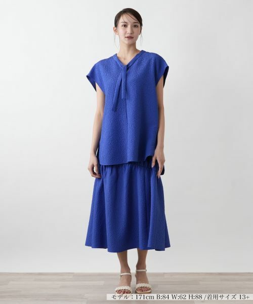 Leilian PLUS HOUSE / レリアンプラスハウス シャツ・ブラウス | 【店舗人気】ボウタイブラウス【BOURGE】 | 詳細1