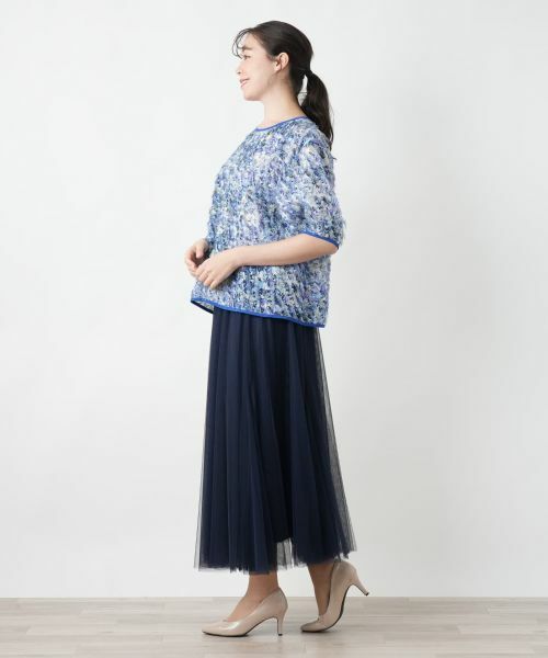 Leilian PLUS HOUSE / レリアンプラスハウス シャツ・ブラウス | フェザーライクブラウス【BOURGE】 | 詳細2