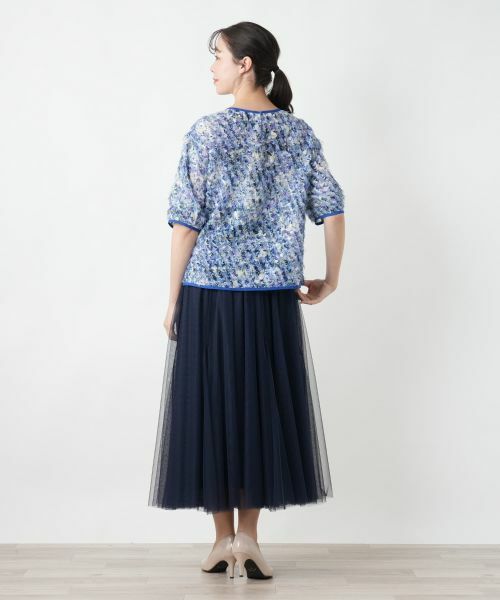 Leilian PLUS HOUSE / レリアンプラスハウス シャツ・ブラウス | フェザーライクブラウス【BOURGE】 | 詳細3