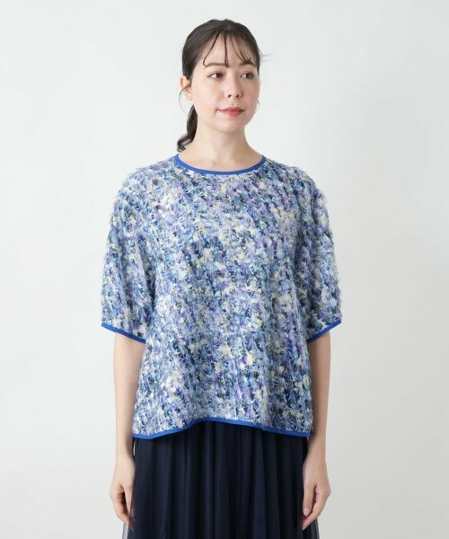 Leilian PLUS HOUSE / レリアンプラスハウス シャツ・ブラウス | フェザーライクブラウス【BOURGE】 | 詳細4