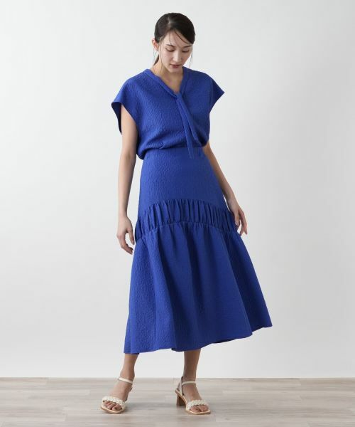 Leilian PLUS HOUSE / レリアンプラスハウス ミニ・ひざ丈スカート | ロングフレアスカート【BOURGE】 | 詳細1