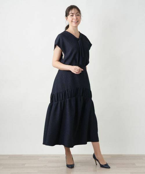 Leilian PLUS HOUSE / レリアンプラスハウス ミニ・ひざ丈スカート | ロングフレアスカート【BOURGE】 | 詳細4