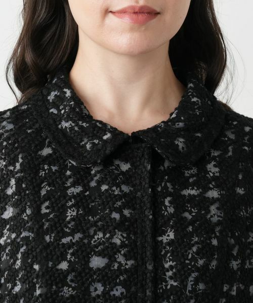 ★美品★ Leilian レリアン 日本製 ウールジャケット ターコイズブルー ダブルブレストジャケット | Leilian (Women)/レリアン | 三越