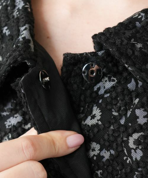 Leilian PLUS HOUSE / レリアンプラスハウス テーラードジャケット | 【店舗人気】千鳥格子柄ジャケット【BOURGE】 | 詳細14