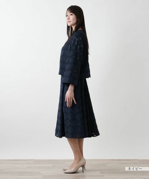 Leilian PLUS HOUSE / レリアンプラスハウス テーラードジャケット | 【店舗人気】ノーカラージャケット【BOURGE】 | 詳細2