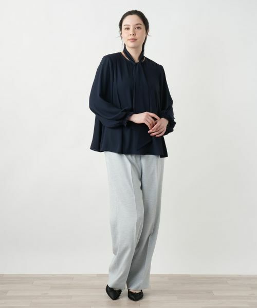 Leilian PLUS HOUSE / レリアンプラスハウス シャツ・ブラウス | 【店舗人気】ボウタイブラウス【BOURGE】 | 詳細1