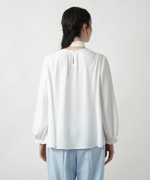 Leilian PLUS HOUSE / レリアンプラスハウス シャツ・ブラウス | 【店舗人気】ボウタイブラウス【BOURGE】 | 詳細13