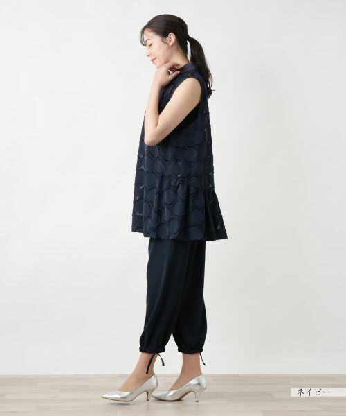 Leilian PLUS HOUSE / レリアンプラスハウス テーラードジャケット | ノースリーブブラウス【BOURGE】 | 詳細2