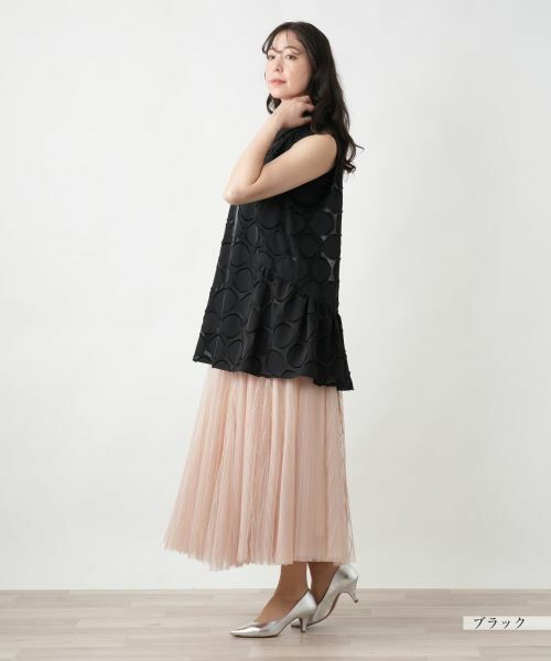 Leilian PLUS HOUSE / レリアンプラスハウス テーラードジャケット | ノースリーブブラウス【BOURGE】 | 詳細5