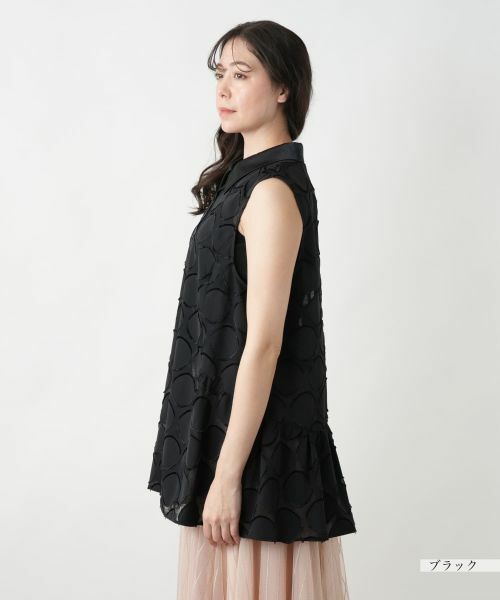 Leilian PLUS HOUSE / レリアンプラスハウス テーラードジャケット | ノースリーブブラウス【BOURGE】 | 詳細8