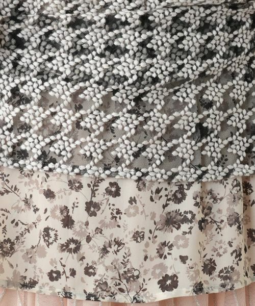 Leilian PLUS HOUSE / レリアンプラスハウス シャツ・ブラウス | 千鳥格子柄フレアブラウス【BOURGE】 | 詳細14