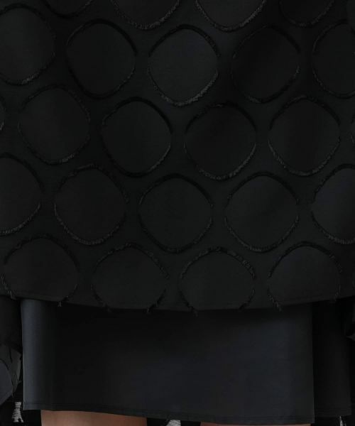 Leilian PLUS HOUSE / レリアンプラスハウス ミニ・ひざ丈スカート | 【店舗人気】サークル柄フレアスカート【BOURGE】 | 詳細13