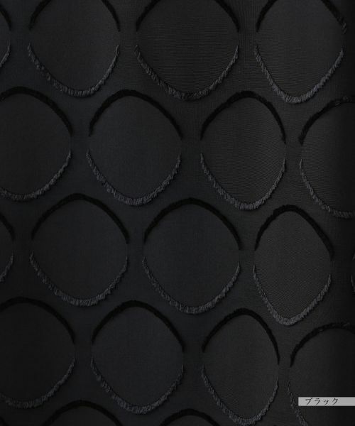 Leilian PLUS HOUSE / レリアンプラスハウス ミニ・ひざ丈スカート | 【店舗人気】サークル柄フレアスカート【BOURGE】 | 詳細14