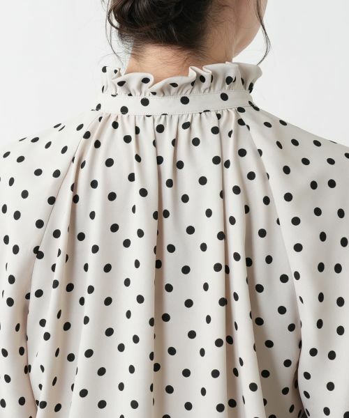 Leilian PLUS HOUSE / レリアンプラスハウス シャツ・ブラウス | 【店舗人気】ドット柄ブラウス | 詳細11