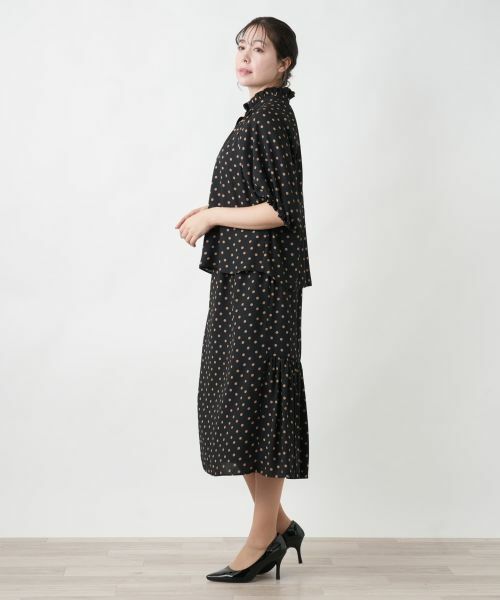 Leilian PLUS HOUSE / レリアンプラスハウス シャツ・ブラウス | 【店舗人気】ドット柄ブラウス | 詳細2