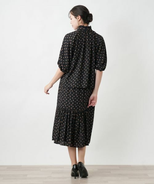 Leilian PLUS HOUSE / レリアンプラスハウス シャツ・ブラウス | 【店舗人気】ドット柄ブラウス | 詳細3