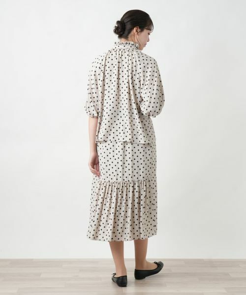 Leilian PLUS HOUSE / レリアンプラスハウス シャツ・ブラウス | 【店舗人気】ドット柄ブラウス | 詳細6