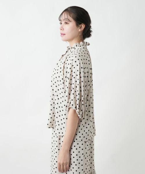 Leilian PLUS HOUSE / レリアンプラスハウス シャツ・ブラウス | 【店舗人気】ドット柄ブラウス | 詳細8