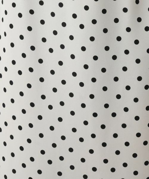 Leilian PLUS HOUSE / レリアンプラスハウス ミニ・ひざ丈スカート | 【店舗人気】ドット柄スカート | 詳細13