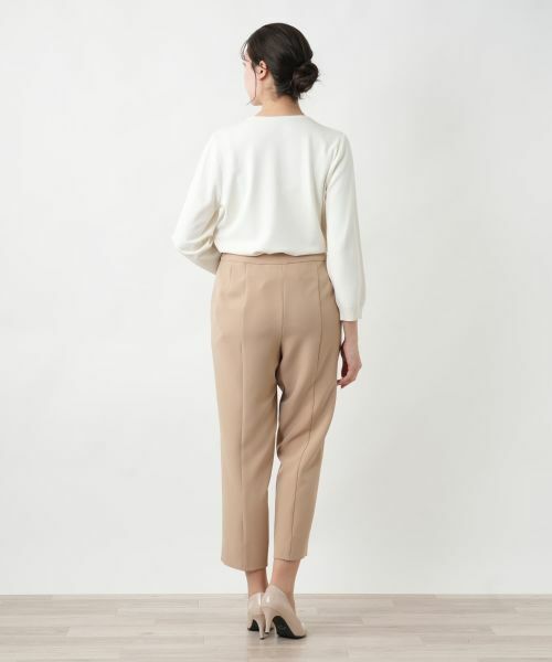 Leilian PLUS HOUSE / レリアンプラスハウス その他パンツ | 【店舗人気】スリット入りテーパードパンツ | 詳細12