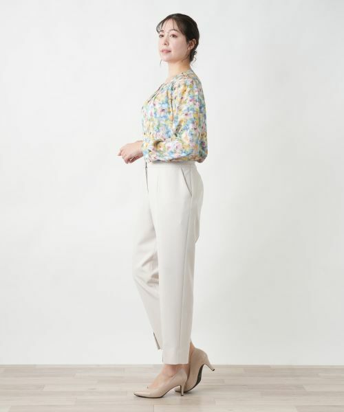 Leilian PLUS HOUSE / レリアンプラスハウス その他パンツ | 【店舗人気】スリット入りテーパードパンツ | 詳細14