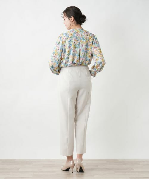 Leilian PLUS HOUSE / レリアンプラスハウス その他パンツ | 【店舗人気】スリット入りテーパードパンツ | 詳細15