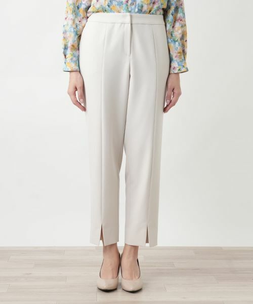 Leilian PLUS HOUSE / レリアンプラスハウス その他パンツ | 【店舗人気】スリット入りテーパードパンツ | 詳細16