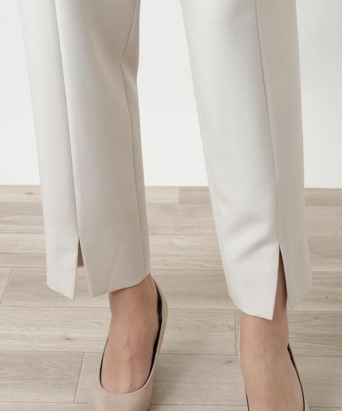 Leilian PLUS HOUSE / レリアンプラスハウス その他パンツ | 【店舗人気】スリット入りテーパードパンツ | 詳細21