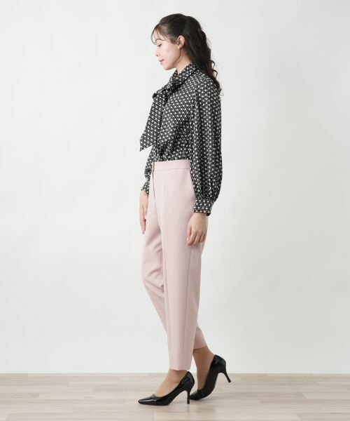 Leilian PLUS HOUSE / レリアンプラスハウス その他パンツ | 【店舗人気】スリット入りテーパードパンツ | 詳細5