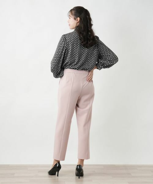 Leilian PLUS HOUSE / レリアンプラスハウス その他パンツ | 【店舗人気】スリット入りテーパードパンツ | 詳細6