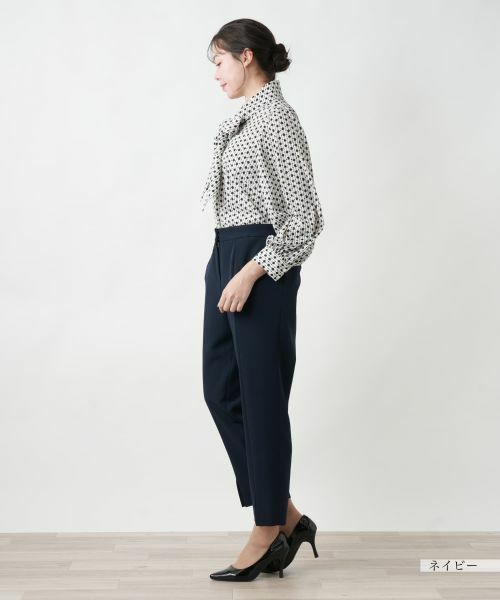 Leilian PLUS HOUSE / レリアンプラスハウス その他パンツ | 【店舗人気】スリット入りテーパードパンツ | 詳細8